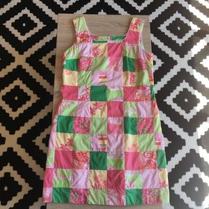 Lily Pulitzer Shift Patchwork Dress